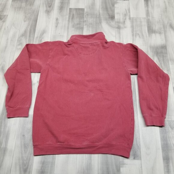✅Breezin Up Longboat Key Pullover Sweatshirt 1/4 Zip Women’s S Red Winter Shirt - Picture 5 of 10